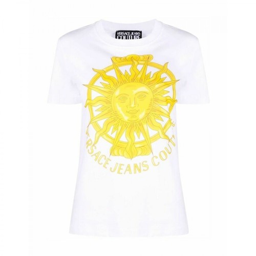 Versace Jeans Couture, SUN T-Shirt Biały, female, 584.00PLN
