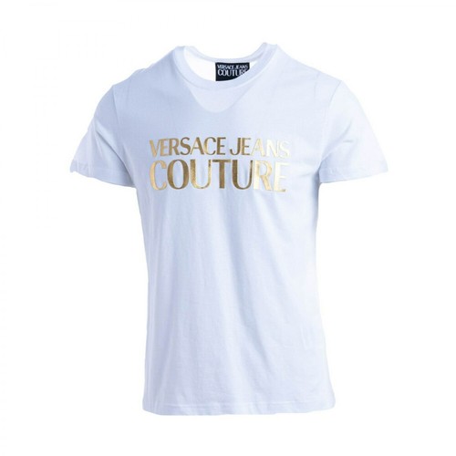 Versace Jeans Couture, T-shirt Biały, male, 315.00PLN