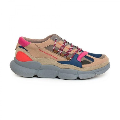 White Mountaineering, Sneakers Beżowy, male, 1280.00PLN