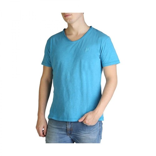 YES ZEE, T-shirt T773_S500 Niebieski, male, 90.00PLN