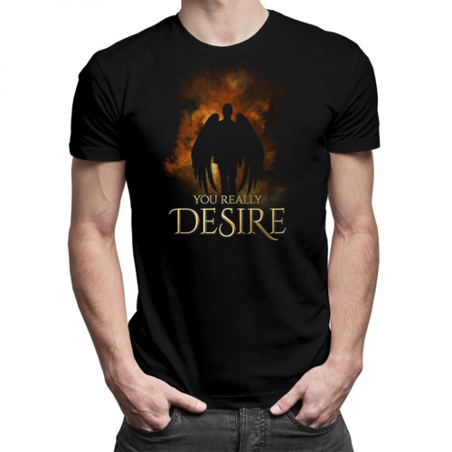 You really desire - męska koszulka z nadrukiem 69.00PLN