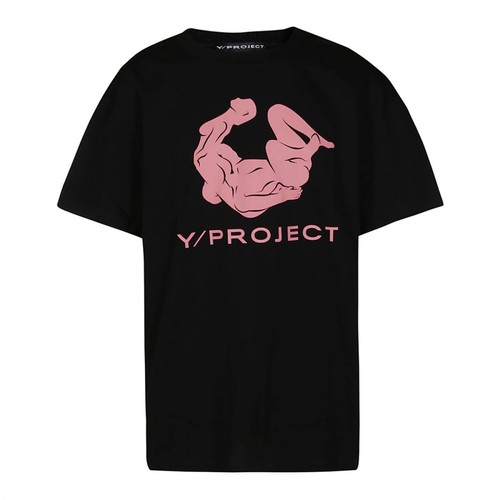 Y/Project, T-shirt Czarny, male, 695.00PLN