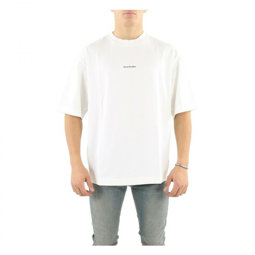 Acne Studios, Fn-Mn-Tshi000353 T-shirt Biały, male, 762.55PLN