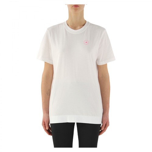 Adidas by Stella McCartney, Gl5268 T-shirt Biały, female, 320.00PLN