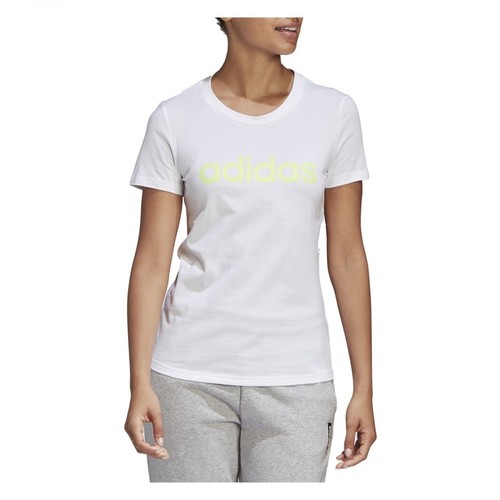 Adidas, gd2929 Short sleeves t-shirt Biały, female, 133.00PLN