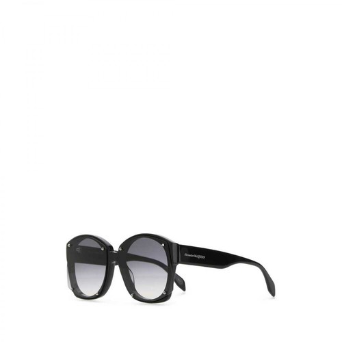 Alexander McQueen, Square Frame Sunglasses Czarny, female, 1596.00PLN