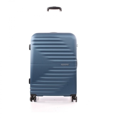 American Tourister, Ma0041002 Middle suitcase Niebieski, unisex, 751.00PLN