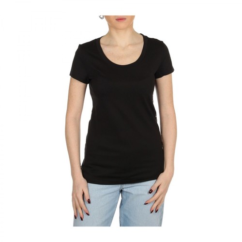 Armani Exchange, T-shirt Czarny, female, 159.00PLN