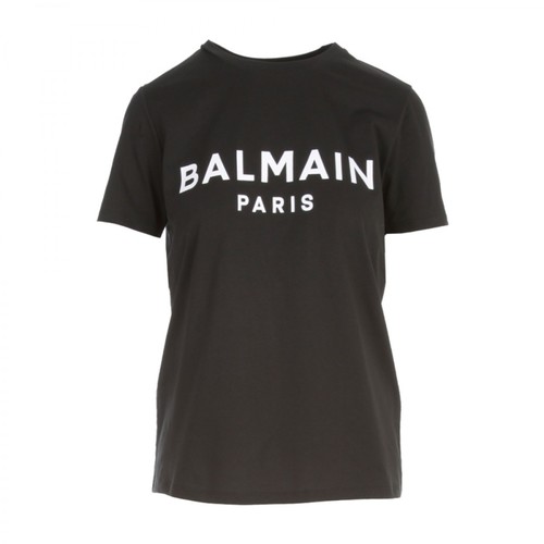 Balmain, Short-Sleeve T-shirt Czarny, female, 1366.00PLN