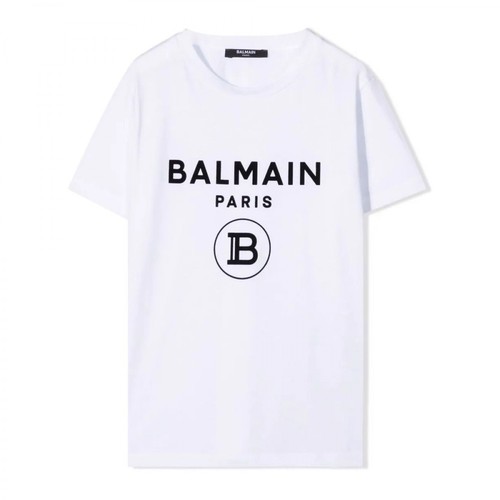 Balmain, T-shirt Biały, unisex, 332.00PLN