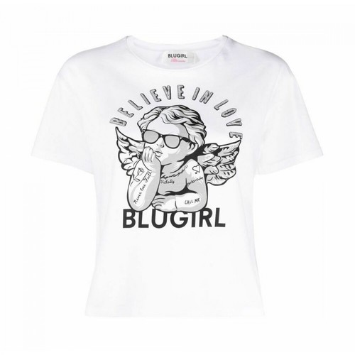 Blugirl, T-shirt Biały, female, 456.00PLN