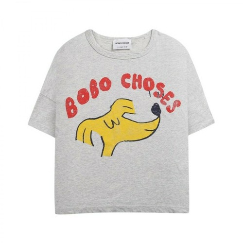 Bobo Choses, T-shirt Sniffy Dog Szary, unisex, 164.77PLN