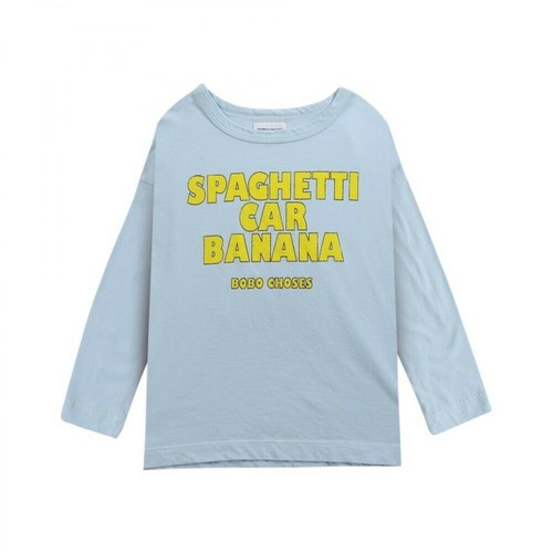 Bobo Choses, T-shirt Spaghetti Car Banan Niebieski, unisex, 174.75PLN