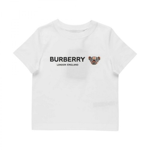 Burberry, T-shirt Biały, male, 502.00PLN