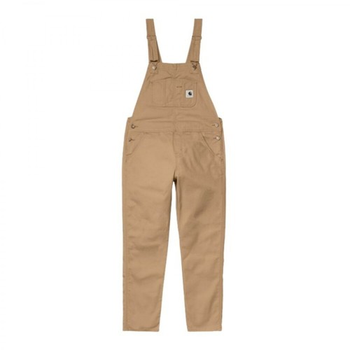 Carhartt Wip, Dungarees Beżowy, male, 788.65PLN