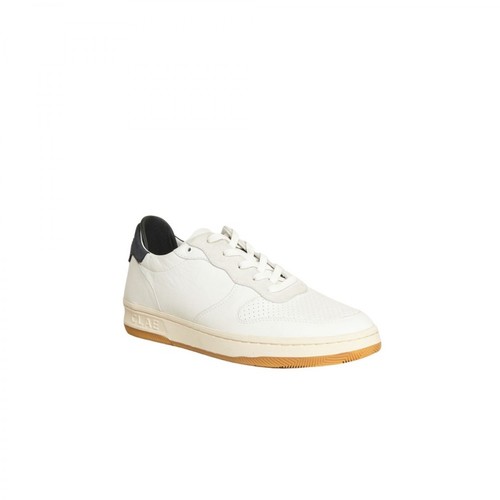 Clae, Malone nubuck sneakers Biały, male, 621.00PLN