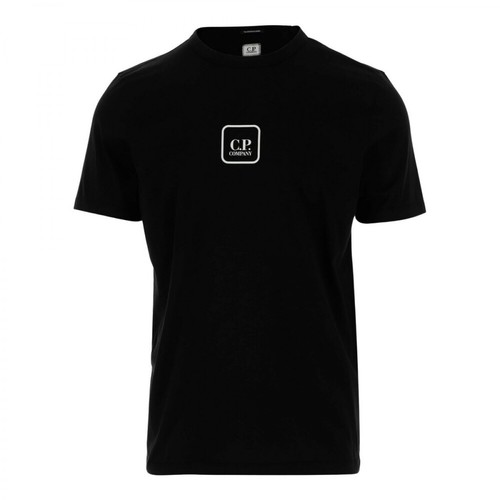 C.p. Company, T-shirt Czarny, male, 456.00PLN
