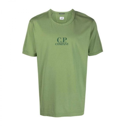 C.p. Company, T-Shirt Zielony, male, 304.00PLN