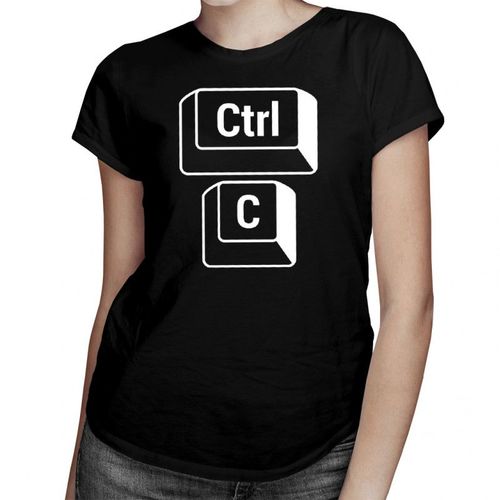 Ctrl + C - dla mamy - damska koszulka z nadrukiem 69.00PLN