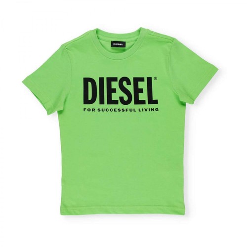 Diesel, T-shirt and Polo Zielony, female, 147.00PLN
