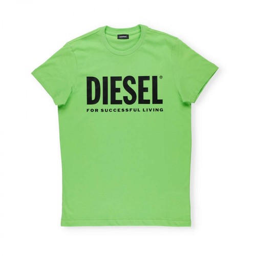 Diesel, T-shirt Zielony, male, 147.00PLN
