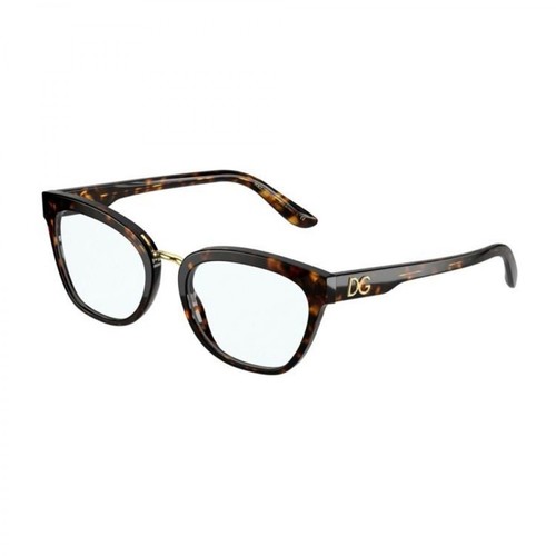 Dolce & Gabbana, okulary Dg3335 Brązowy, female, 807.00PLN