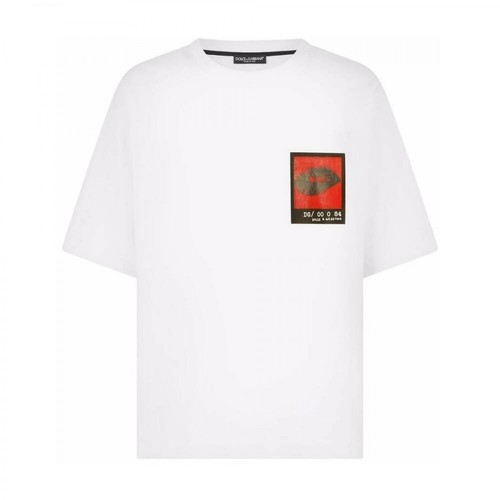 Dolce & Gabbana, T-shirt Biały, male, 2292.00PLN
