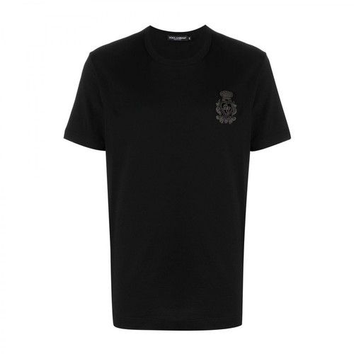 Dolce & Gabbana, T-shirt Czarny, male, 821.00PLN