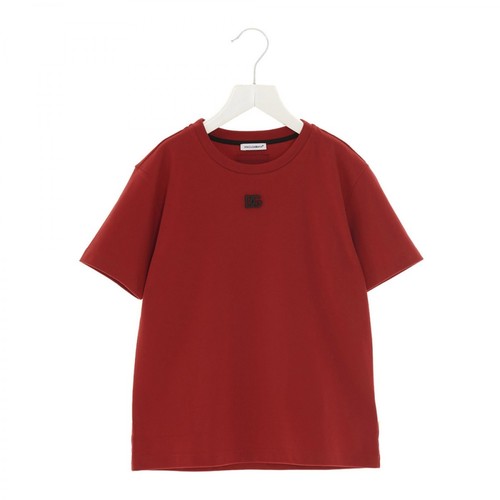 Dolce & Gabbana, T-shirt Czerwony, male, 753.00PLN