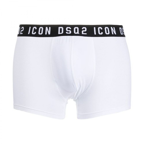 Dsquared2, Boxers with logo Biały, male, 198.91PLN
