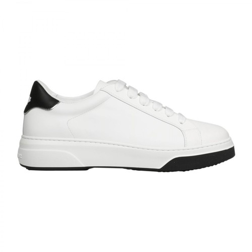 Dsquared2, Bumper Sneakers Biały, male, 1143.83PLN