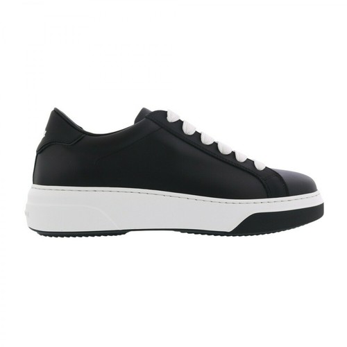 Dsquared2, Lace-Up Low Top Sneakers Czarny, male, 1239.15PLN