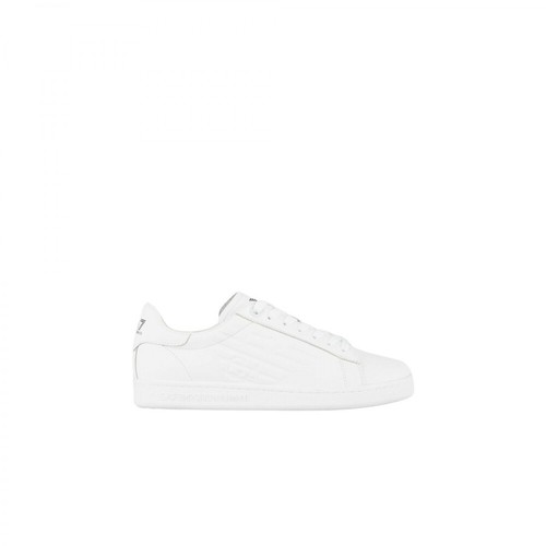 Emporio Armani EA7, Sneakers Biały, male, 635.46PLN