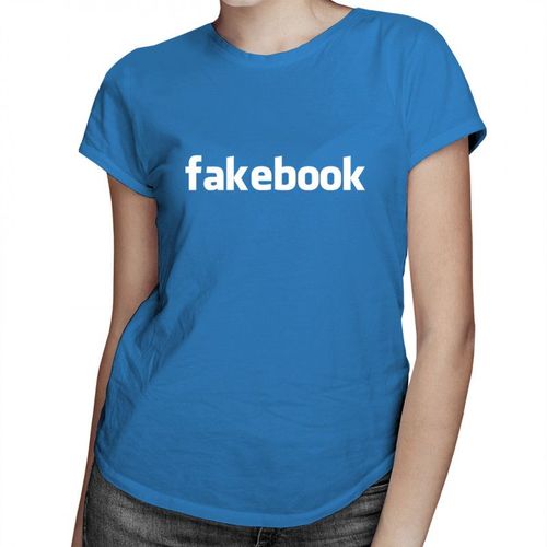 Fakebook - damska koszulka z nadrukiem 69.00PLN