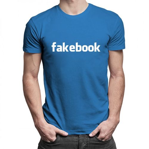 Fakebook - męska koszulka z nadrukiem 69.00PLN