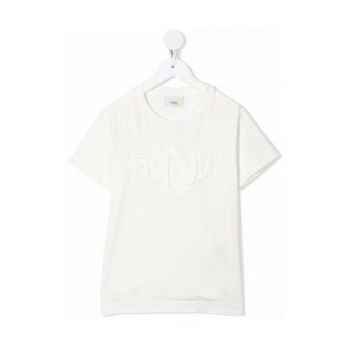 Fendi, T-Shirt Jui032-7Aj-F0Znm Biały, unisex, 1157.35PLN