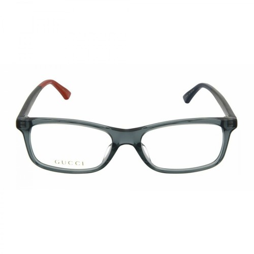 Gucci, Square Acetate Optical Glasses Szary, male, 1116.00PLN