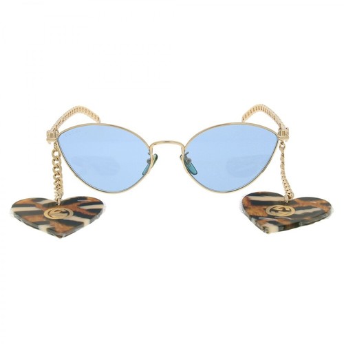 Gucci, Sunglasses Żółty, female, 2318.00PLN