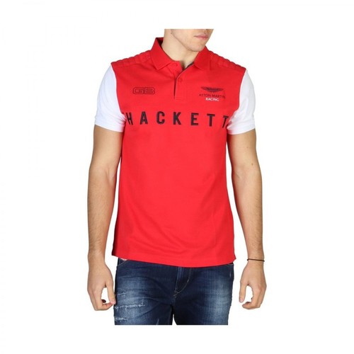 Hackett, T-shirt Hm562678 Czerwony, male, 365.00PLN