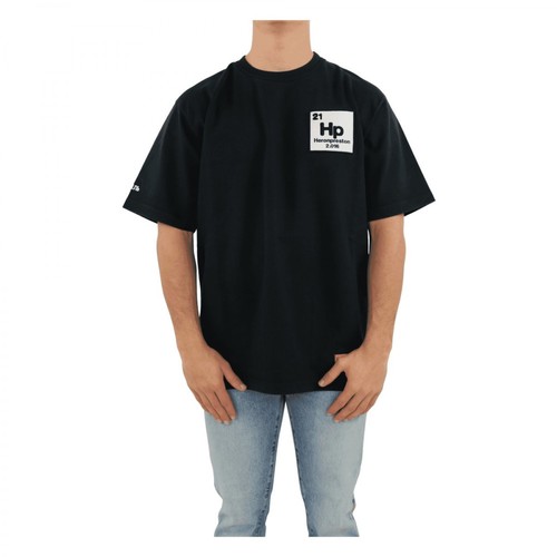 Heron Preston, Logo Print Short-Sleeved T-Shirt Czarny, male, 912.00PLN