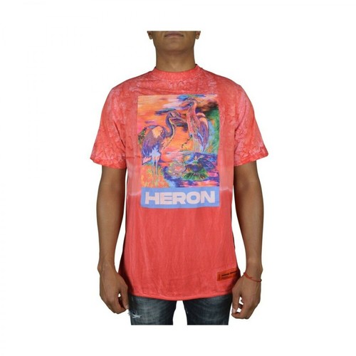Heron Preston, Tie and dye t-shirt Różowy, male, 908.00PLN