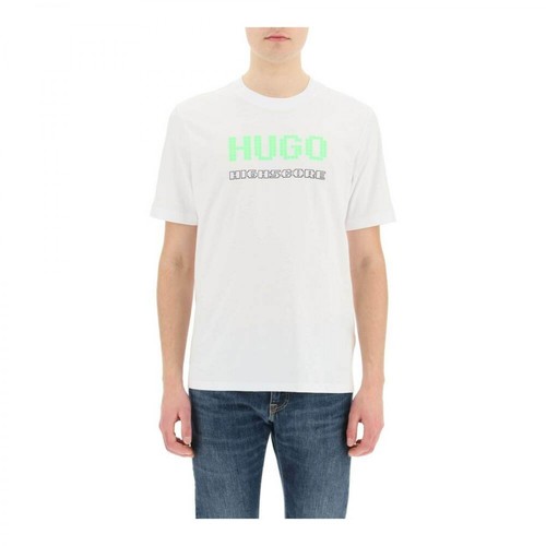 Hugo Boss, T-shirt Biały, male, 228.00PLN