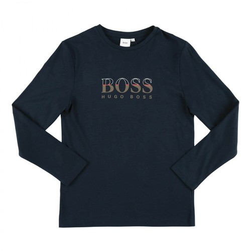Hugo Boss, t-shirt Niebieski, male, 247.00PLN