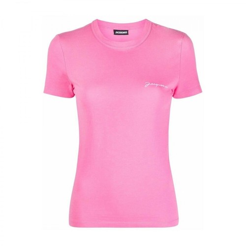 Jacquemus, LE T-Shirt Różowy, female, 502.00PLN