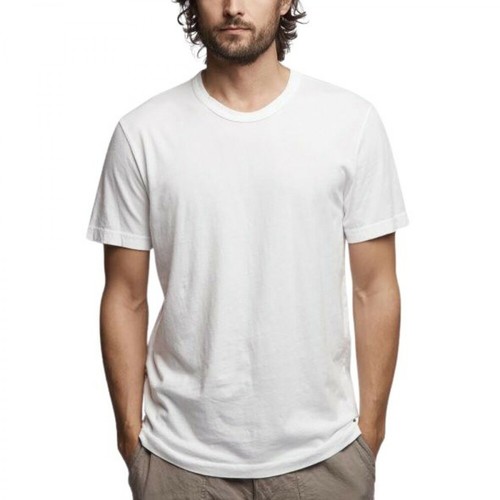 James Perse, T-shirt Mlj3311 Biały, male, 431.21PLN