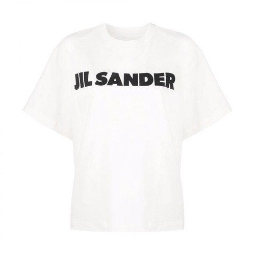 Jil Sander, T-Shirt CN SS Biały, female, 1323.00PLN