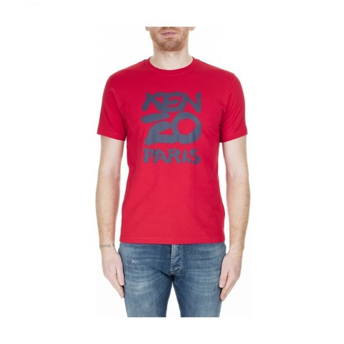 Kenzo, T-shirt Czerwony, male, 479.00PLN