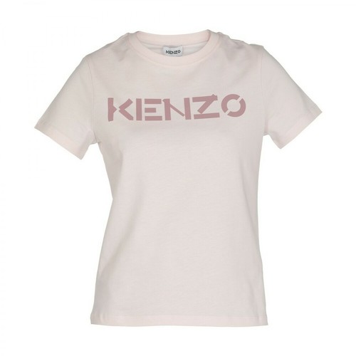 Kenzo, T-Shirt Różowy, female, 215.00PLN