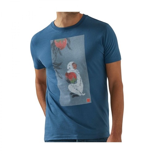 Lardini, t-shirt Niebieski, male, 447.00PLN