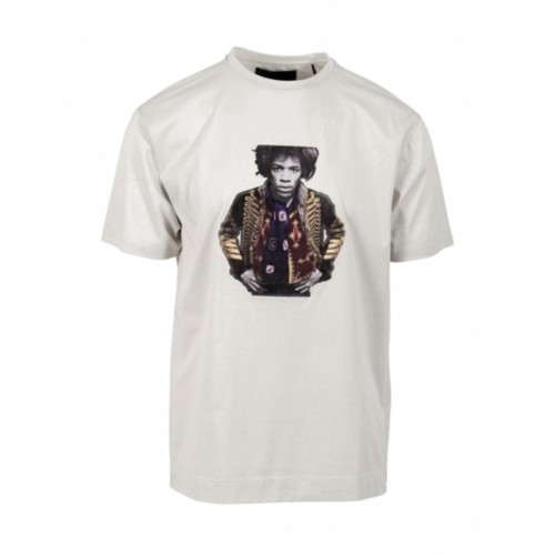 Limitato, Jimi Hendrix t-shirt Szary, male, 994.64PLN